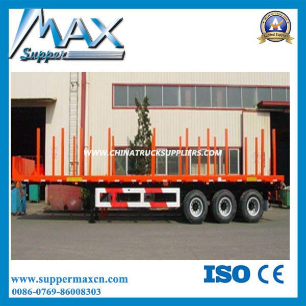 Semi Cargo Trailer Wood Transport Truck Trailer Images 1