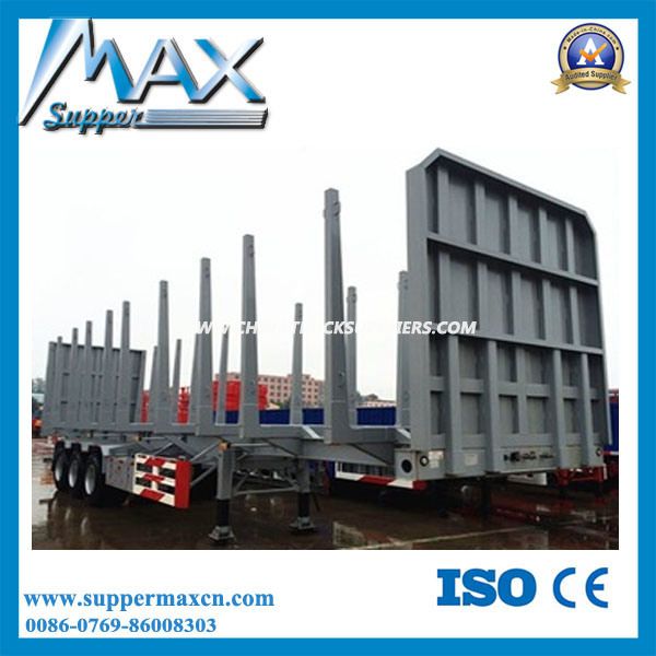Timber Trailer Wood Transport Semi-Trailer Images 1