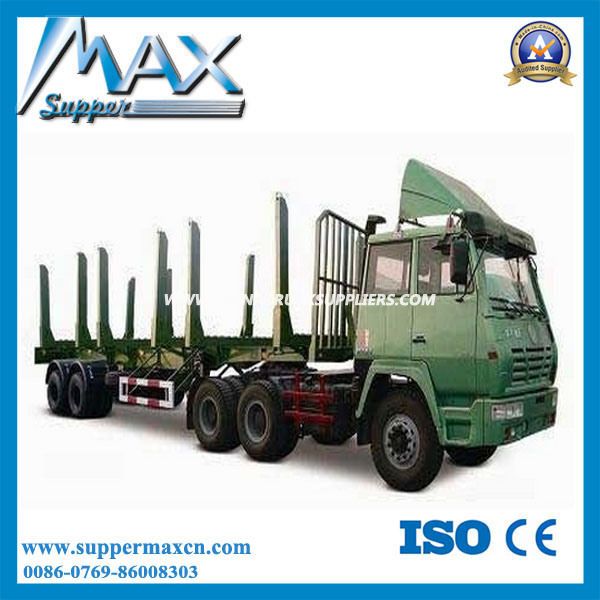 Log Transport Low Bed Semi Trailer Images 1