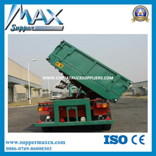 40tons Flatbed Container Semi Trailer Side Guards Images 1