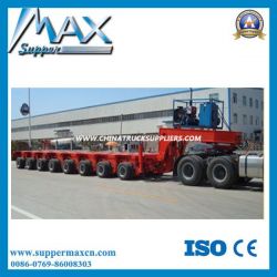 Multi-Directional Steering 100-500 Tons Self Propelled Module Semi Trailer