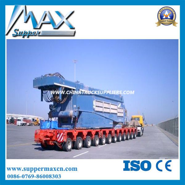 Heavy Duty 12 Axle Lines 250 Tons Hydraulic Multi Axles Module Trailer for Transportation Fob Price: 