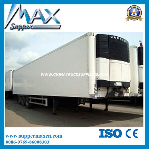 Tri Axles 55-75cbm Refrigerated Van Semi-Trailer/Refrigerated Trailer 