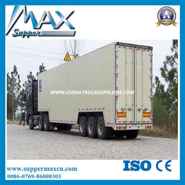 China Van Body Truck, Cargo Strong Box Semi Trailer Images 1