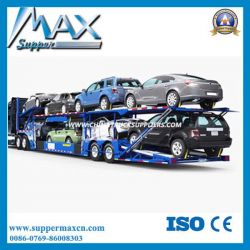 Tri-Axle Two Layers Car Transporter Trailer