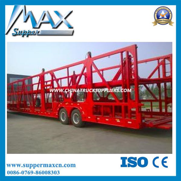 Chiese Car Carrier Semi Trailer/ Car Transport Truck Trailer for Sale Images 1