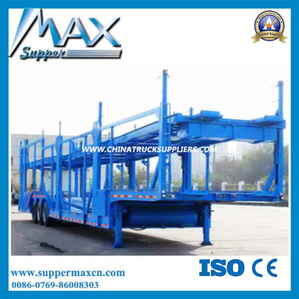 3 / 2 Axle Used Car Trailers for Heavy Duty Trailer 12 Cars Images 1