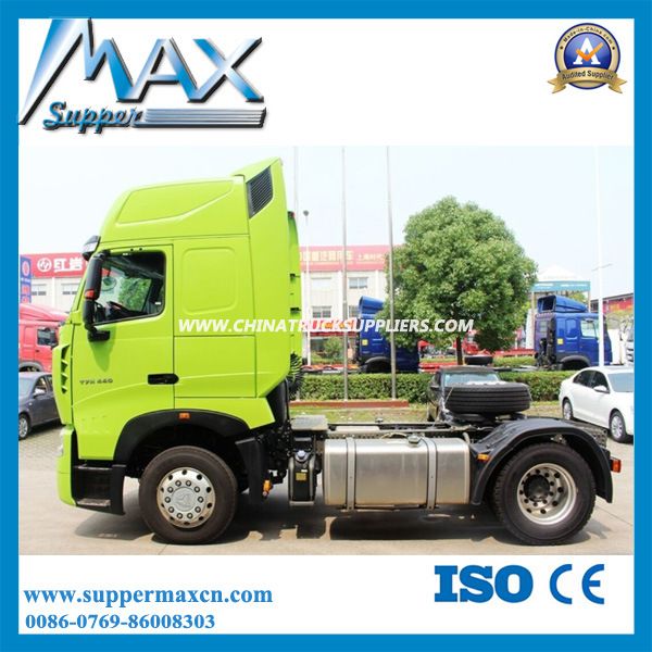 Excellent 4X2 Sinotruk HOWO T7h Big Power Heavy Duty Tractor Truck Images 1