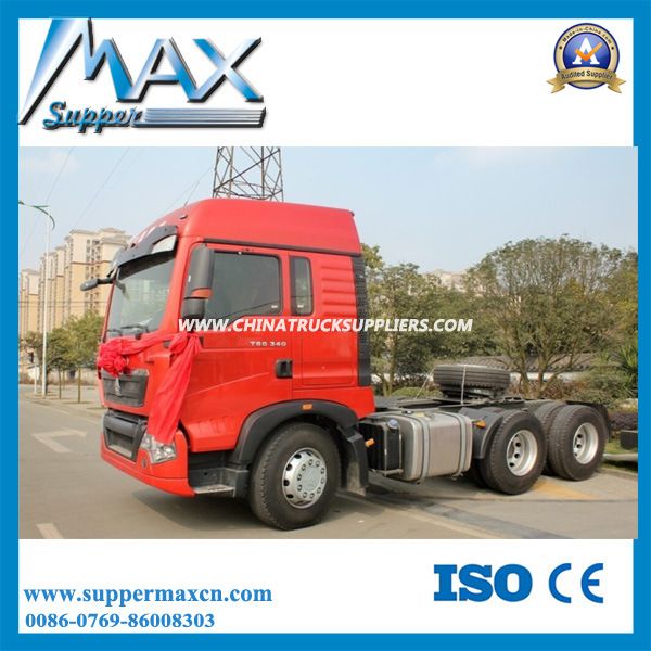 Sinotruk HOWO T5g 336HP 6X4 Tractor Truck Euro3 Images 1
