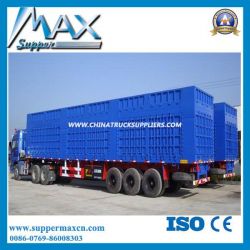Van / Box Semi Trailer with 3 Axles From Manufacturer