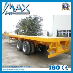 40f 2 Axle Flatbed Semi Trailer