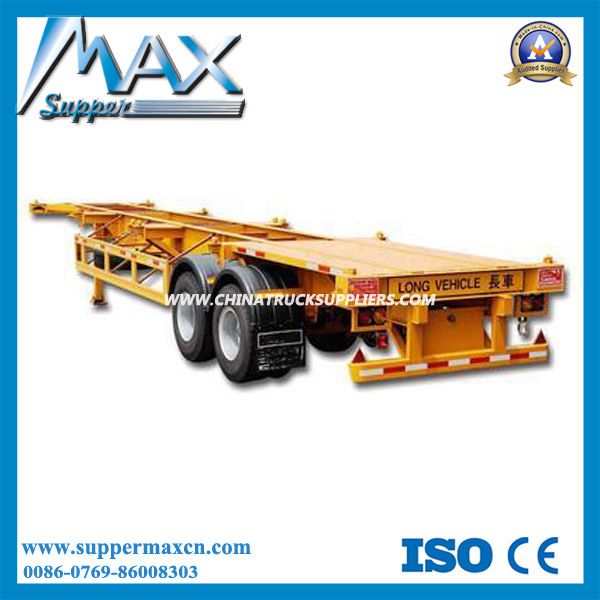 40f 2 Axle Skeletal Trailer/Semi Trailer /Vietnam Trailer 