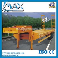 Widely Used Platform Trailers/ Cargo Trailer/ Truck Trailer/ Container Transporter Semi Trailer for 