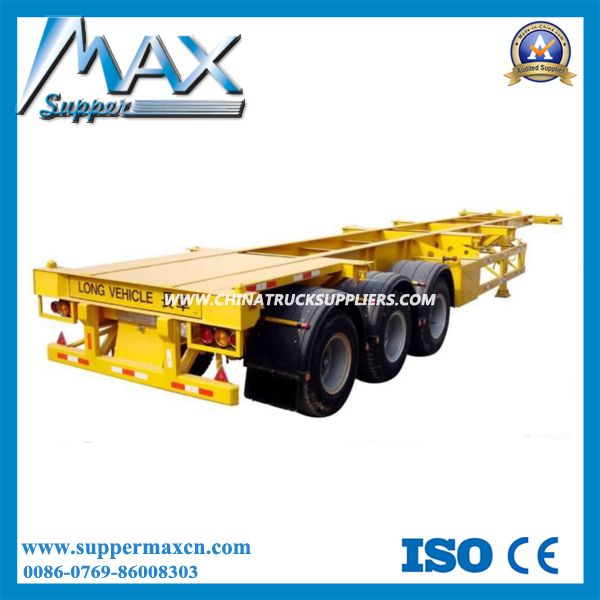 40f 3 Axle Skeletal Trailer/Semi Trailer/Vietnam Skeletal Trailer 