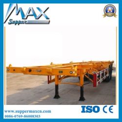 20FT 40FT 6m 12m Tri Axles Skeletal Container Trailer Chassis