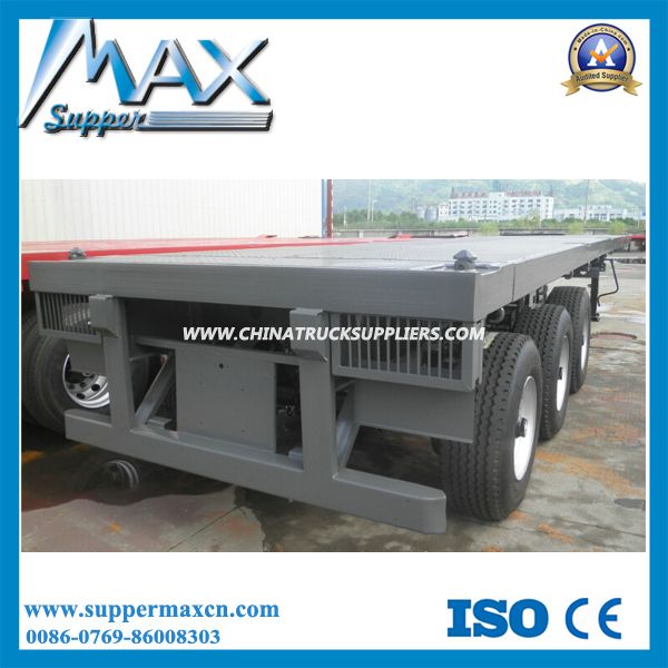 40f Flatbed Trailer with German Style Suspension Images 1