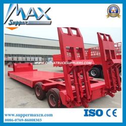 2 Axles/ 3 Axles Flatbed Semi Trailer, 20FT/ 40FT/ 45FT/ 48FT Container Platform Semi Trailers for S