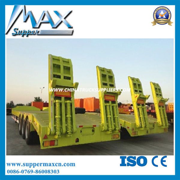 Carry Goods Flat Transport Semi Trailers in China 