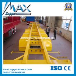 Tri-Axle Skeleton Semi Trailer Used for Container Transportation