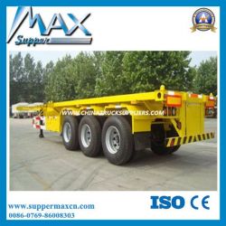 Supper Max Brand 3 Axle 40feet Skeletal Container Chassis Hot Sale