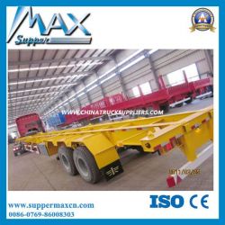 40FT Flatbed Container Chassis Trailer for Africa