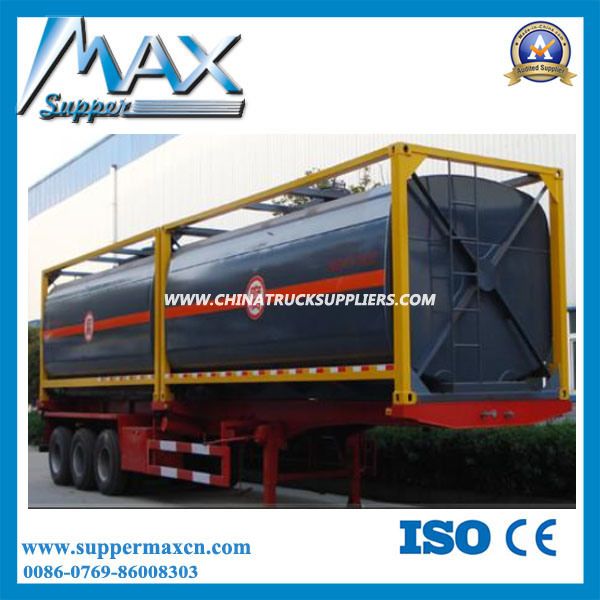 40FT ISO Oil Tank Container 40FT Liquid Chemical/Fuel Tank Container Images 1
