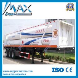 Pressure Tank Trailer LPG LNG CNG Tank Tube Trailer for Sale