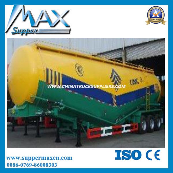 Powder Material Transport Semi Trailer with Fuwa 13 Ton Axle 