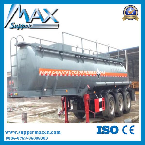 New Tri-Axle Semi Trailer LNG LPG Tank Truck Trailer for Sale 