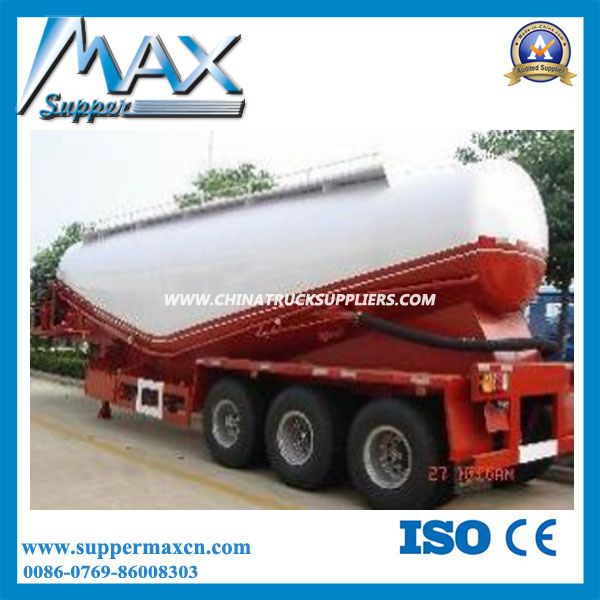 Truck Trailer 3 Axle 50cbm Powder Material Transport Semi-Trailer Images 1