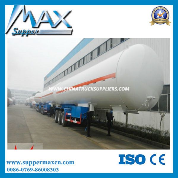 40 Cbm to 60 Cbm Butadiene LPG Tank Semi Trailer, 17 Tons to 30 Tons Ammonia Isobutane LPG Tank Semi 