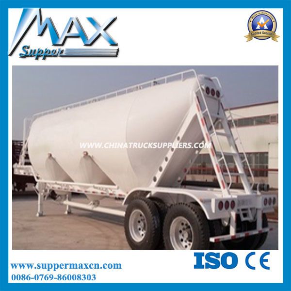 2 Axle 30cmb Aluminum Bulk Cement Trailer 