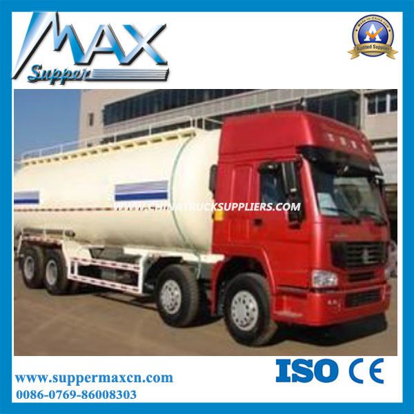 8X4 HOWO 40cbm Bulk Cement Power Tank Truck 