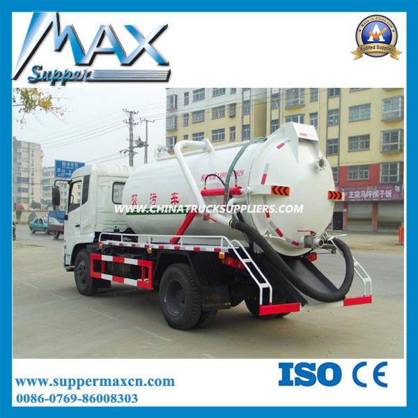 Sinotruk 4X2 Sewage Suction Truck Fecal Suction Truck 