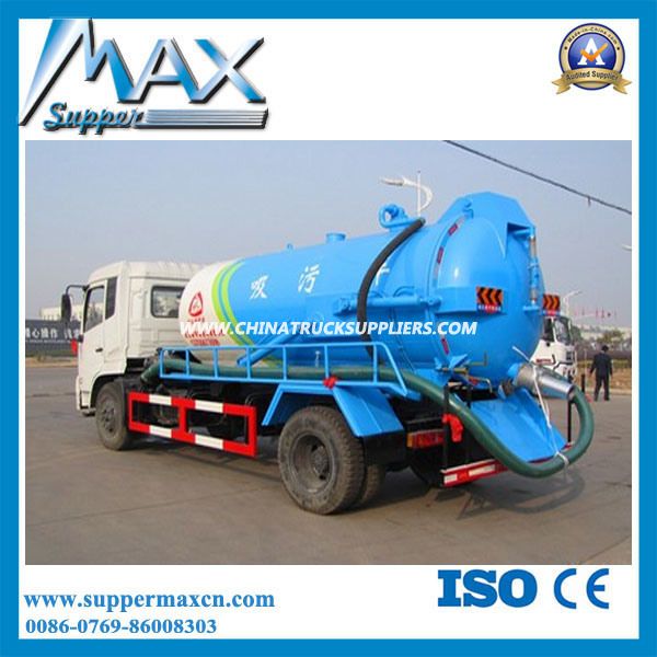 HOWO 4X2 Sewage Suction Truck Vacuum Truck Sale 