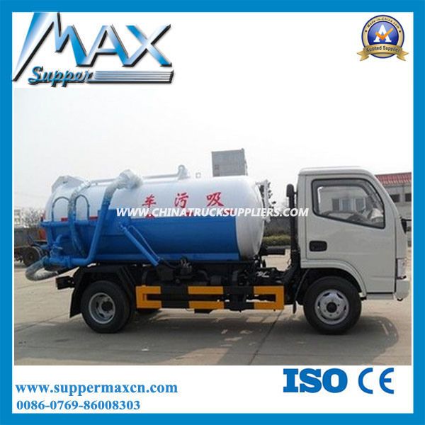 HOWO Suction Sewage Truck 118 Power 6t Loading 