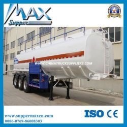 50cbm 6 Compartments 3 Axle Aluminum Alloy Fuel Tanker