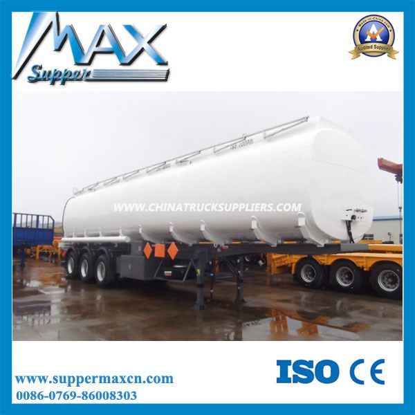 4 Compartments Fuel Tanker / Oil Transportation Semitrailer for Sale Images 1