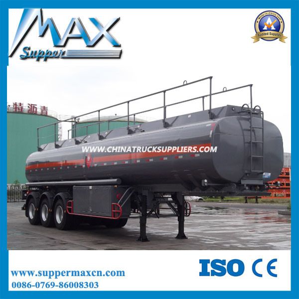 Oil Tanker Semitrailer 40000L with 3 Axle 5 Compartment/Semitrailer Tanker Images 1