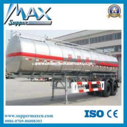 Max Low Price 40000L Tri-Axle Carbon Steel Oil Tank Semi Trailer