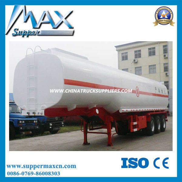 40cbm Single Compartment 3 Axle Oil Tank Semi Trailer 