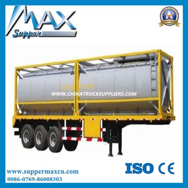 3 Axle Oil Tank Container Semi-Trailer 