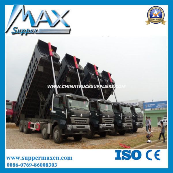 Sinotruk HOWO 8X4 50t 90km/H Dump Truck 371HP Euro II Images 1