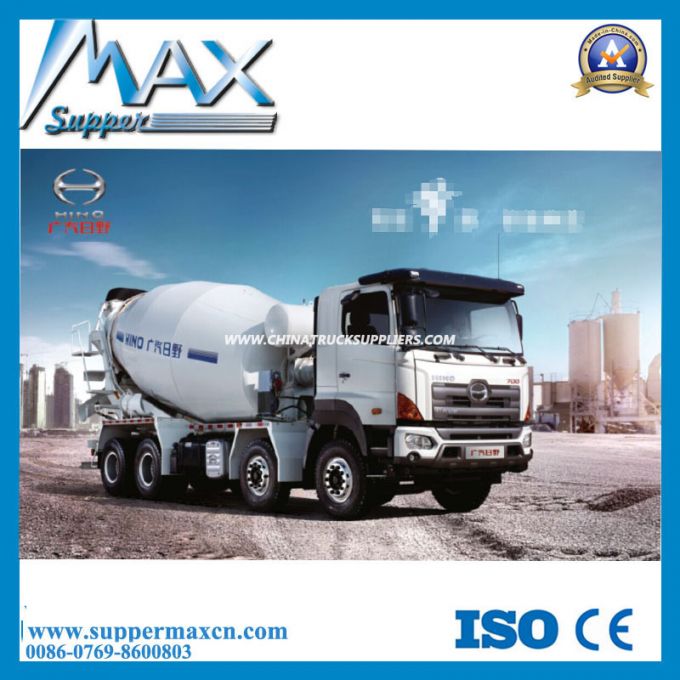 Hino 8X4 Concrete Mixer Truck 10cbm to 20cbm Mixing Truck 