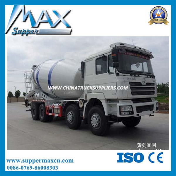 China Shancman 8X4 Left Right Hand Drive Concrete Pump Mixer Truck 