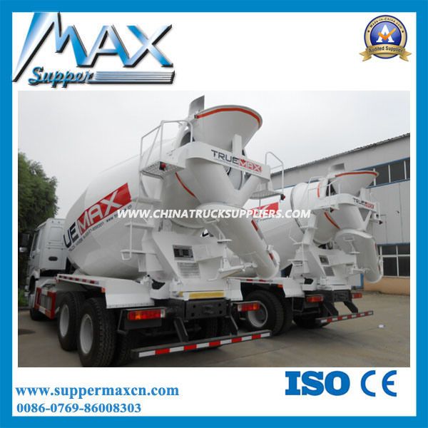 Sinotruk Brand 8X4 380HP HOWO Euro4 12cbm Concrete Mixer Truck 