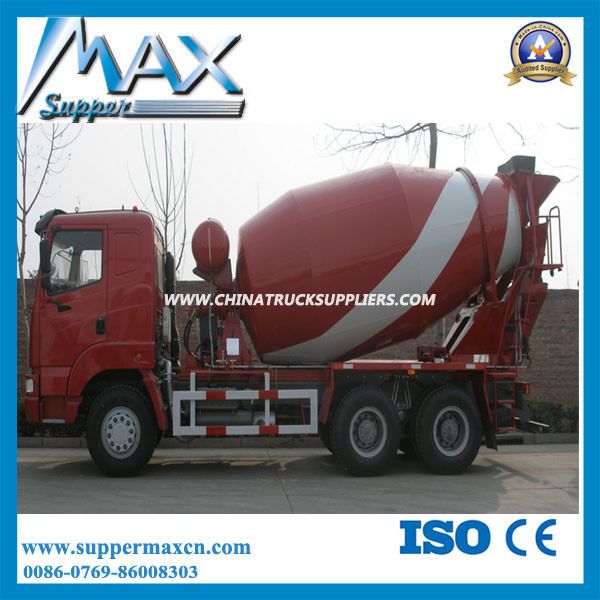 China Supplier HOWO A7 8X4 Cement Mixer Concrete Mixers Truck for Sale Images 1