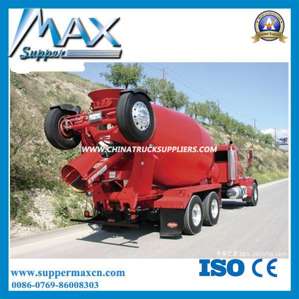 336HP 9cbm Shacman Concrete Mixer Truck for Algeria 