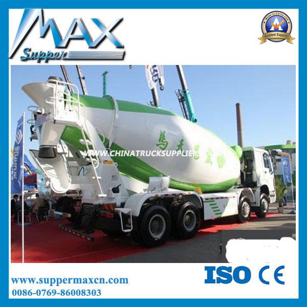 Sinotruk HOWO 371HP 8*4 6m3, 8m3, 9m3, 10m3, 12m3, 14m3, 16m3 Concrete Mixer Truck 