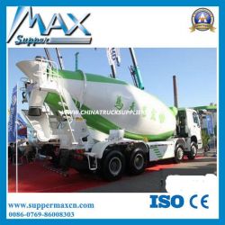 Sinotruk HOWO 371HP 8*4 6m3, 8m3, 9m3, 10m3, 12m3, 14m3, 16m3 Concrete Mixer Truck